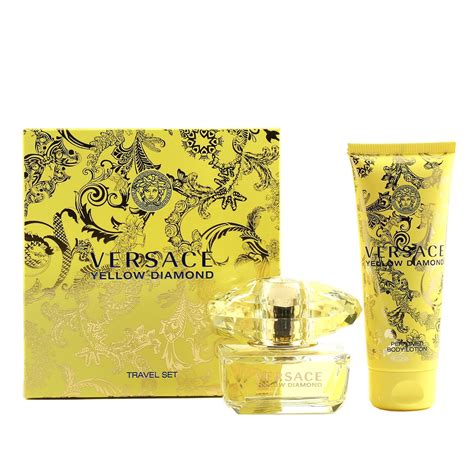 versace yellow diamond travel set|versace yellow diamond perfume smell.